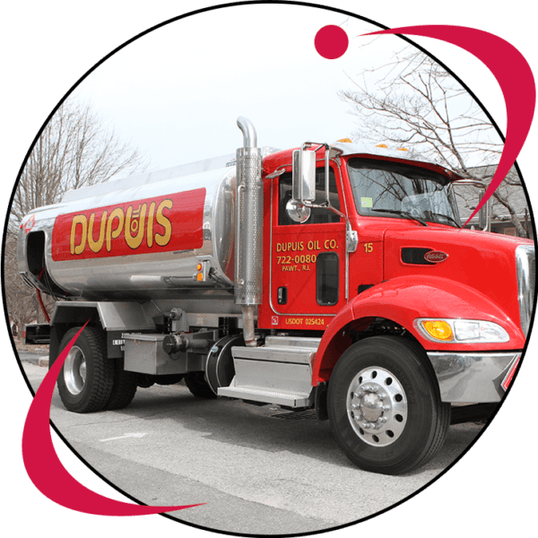 Dupuis Energy heating oil delivery truck