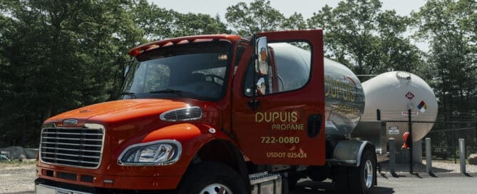 Dupuis Propane Delivery Truck